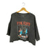 PINK FLOYD デストロイ クロップド半袖Tシャツ カットソー Y2K レディース L/XL