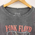 PINK FLOYD デストロイ クロップド半袖Tシャツ カットソー Y2K レディース L/XL