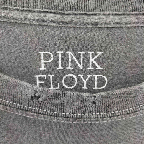 PINK FLOYD デストロイ クロップド半袖Tシャツ カットソー Y2K レディース L/XL