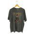 DEF LEPPARD ダメージ加工 クルーネック半袖Tシャツ カットソー Y2K レディース