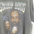 SNOOP DOGG ラメプリント クルーネック半袖Tシャツ カットソー Y2K レディース