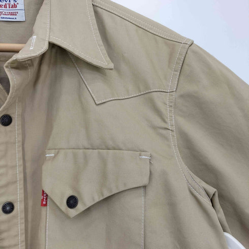 リーバイス Levis Red Tab リップストップ ウエスタンシャツ メンズ L