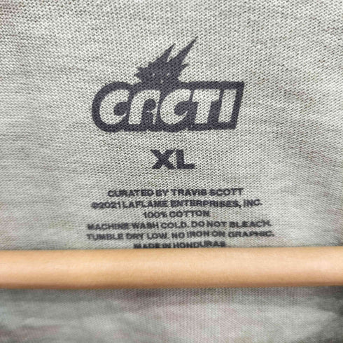 カクタスジャック CACTUS JACK CACTI カクタイ グラフィックプリント 半袖Tシャツ カットソー メンズ XL