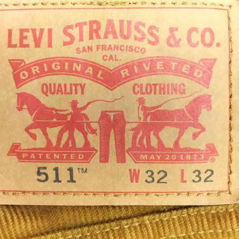 リーバイス Levis 511 コーデュロイパンツ メンズ W32 L32