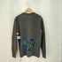 シーイー C.E OVERDYE FLIGHT LONG SLEEVE TEE オーバーダイ フライト クルーネック長袖Tシャツ カットソー メンズ M