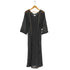 ヘイライフストア Hey life store mesh linen knit dress レディース
