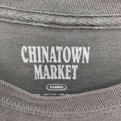 チャイナタウンマーケット CHINATOWN MARKET HIGHSNOBIETY キャラクタープリント クルーネック長袖Tシャツ カットソー メンズ XL