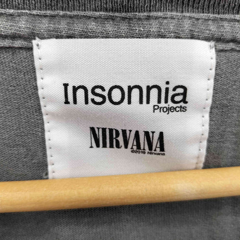 インソニアプロジェクツ Insonnia Projects × NIRVANA In Utero インユーテロ グラフィックプリント クルーネック半袖Tシャツ カットソー メンズ 2