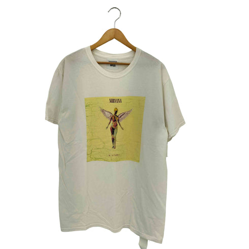 インソニアプロジェクツ Insonnia Projects × NIRVANA In Utero インユーテロ グラフィックプリント クルーネック半袖Tシャツ カットソー メンズ