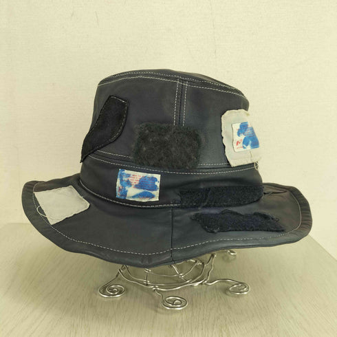 カシラ CA4LA 牛革 パッチワーク デザインハット メンズ
