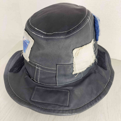 カシラ CA4LA 牛革 パッチワーク デザインハット メンズ