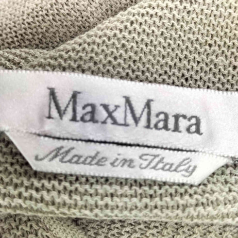 マックスマーラ MAX MARA 00S 銀タグ コットンナイロン ニット レディース