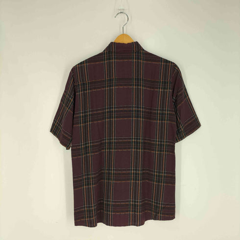 シャリーフ SHAREEF チェックレーヨン 半袖シャツ メンズ JPN:2