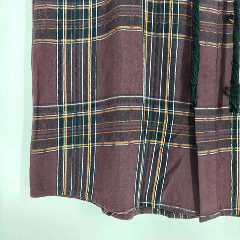 シャリーフ SHAREEF チェックレーヨン 半袖シャツ メンズ JPN:2