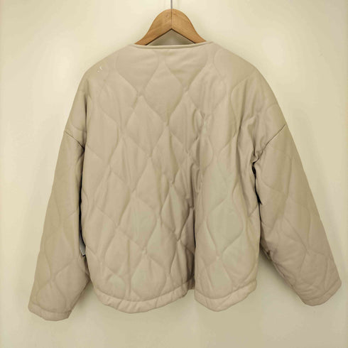ザラ ZARA フェイクレザー パフジャケット レディース us s