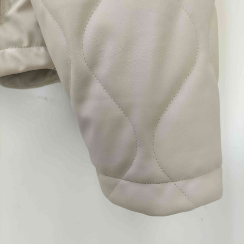 ザラ ZARA フェイクレザー パフジャケット レディース us s