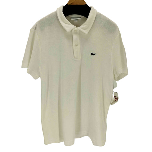 ラコステ LACOSTE 肉厚パイルポロシャツ メンズ import:L
