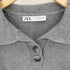 ザラ ZARA BUTTONED KNIT POLO SHIRT ニットポロ レディース import:M