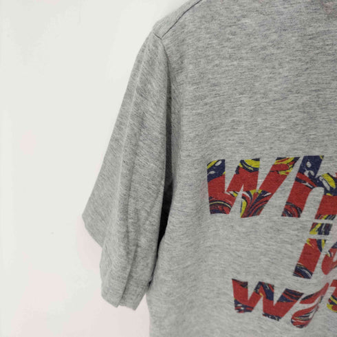 コムデギャルソンシャツ COMME des GARCONS SHIRT Whiskey ice water フロントプリント半袖Tシャツ メンズ JPN:S