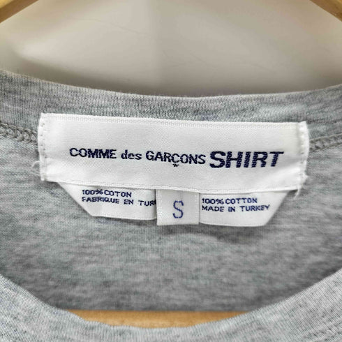 コムデギャルソンシャツ COMME des GARCONS SHIRT Whiskey ice water フロントプリント半袖Tシャツ メンズ JPN:S