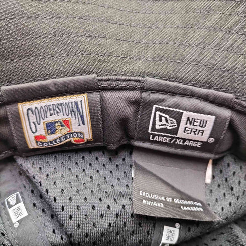 ニューエラ NEW ERA ベースボールチームロゴ 刺繍 裏地メッシュ エクスプローラー バケット メンズ XL