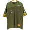イグザンプル EXAMPLE 22SS MESHSATIN FOOTBALL S/S SHIRTS メッシュ サテン フットボール S/S シャツ メンズ JPN:XL