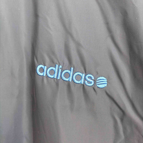アディダス adidas NEO ロゴ刺繍 袖プリント フーデッドジャケット メンズ XO