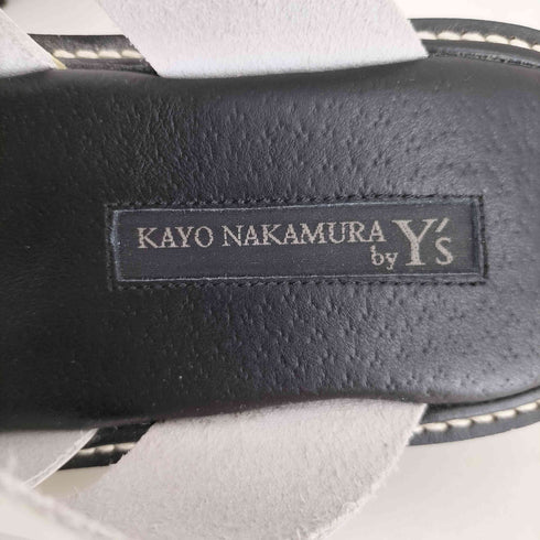 ワイズ Ys KAYO NAKAMURA シャークソール 厚底 サンダル レディース 6