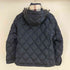 ブラックレーベルクレストブリッジ BLACK LABEL CRESTBRIDGE フーデッド キルティング グースダウンジャケット 裏地チェック メンズ import:L