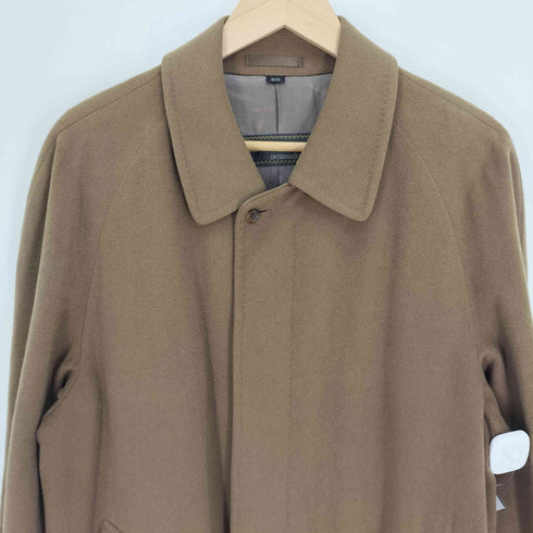 THE PERLSTEIN 日本製 カシミヤ ブレンド 比翼 ウール チェスターコート メンズ 92A5