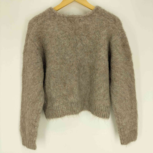 レイビームス Ray BEAMS アルパカ混 シャギー Vネック カーディガン レディース ONE SIZE