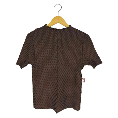 BISTY ランダムプリーツ モックネックカットソー レディース JPN:38