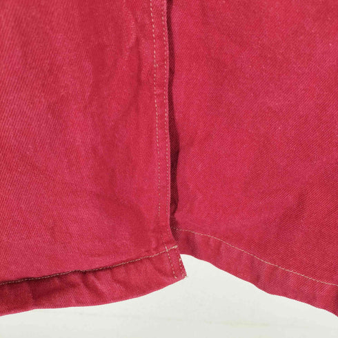 デニムアンドコー Denim&Co デニムステンカラーコート レディース L