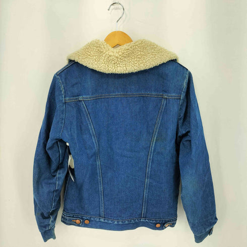 ラングラー Wrangler 80S USA製 デニムボアジャケット ランチコート メンズ import:S