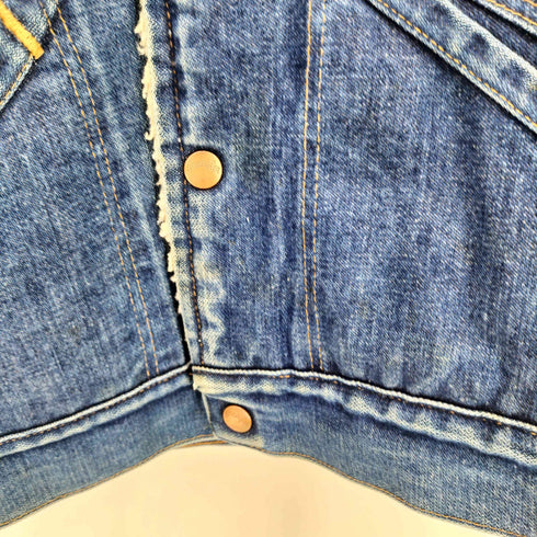 ラングラー Wrangler 80S USA製 デニムボアジャケット ランチコート メンズ import:S