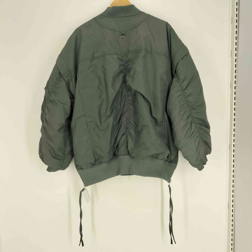 メゾンスペシャル MAISON SPECIAL 23AW Reversible Nylon Over MA-1リバーシブル ナイロン オーバー MA-1 レディース FREE