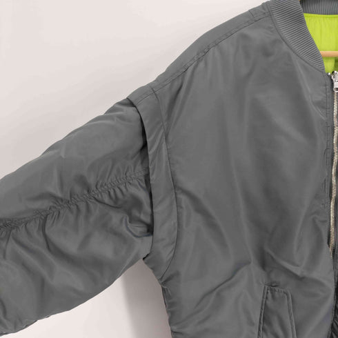 メゾンスペシャル MAISON SPECIAL 23AW Reversible Nylon Over MA-1リバーシブル ナイロン オーバー MA-1 レディース FREE