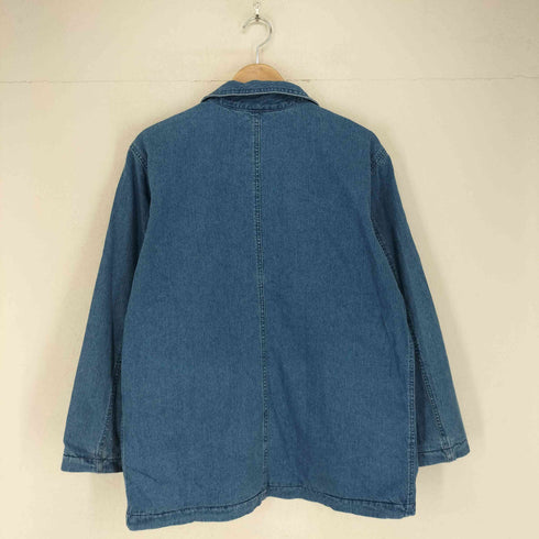リズ クレイボーン LIZ Claiborne エポレット付デニムカバーオール レディース M