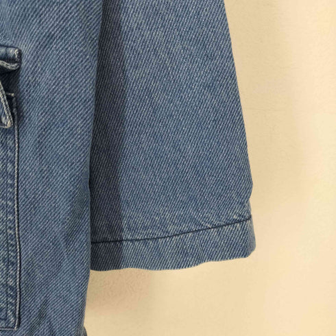 リズ クレイボーン LIZ Claiborne エポレット付デニムカバーオール レディース M