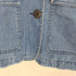リズ クレイボーン LIZ Claiborne エポレット付デニムカバーオール レディース M
