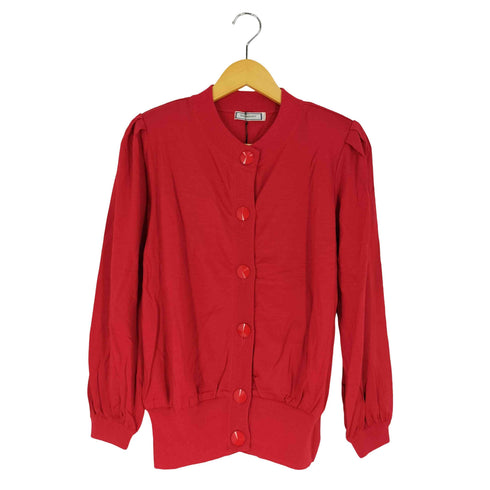 イヴサンローラン Yves Saint Laurent 80-90s ウール カーディガン レディース import:M