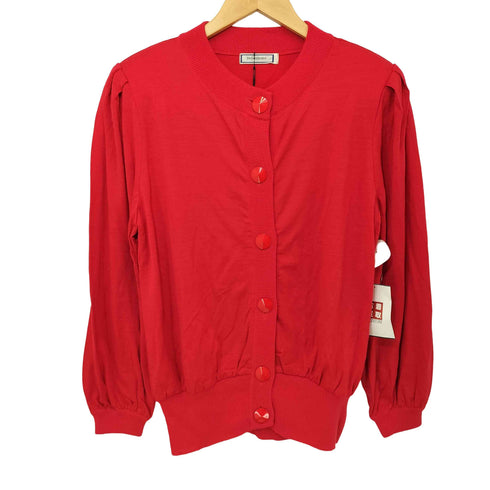 イヴサンローラン Yves Saint Laurent 80-90s ウール カーディガン レディース import:M