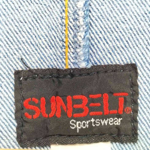 SUNBELT バックペイントデニム2Bテーラードジャケット レディース M
