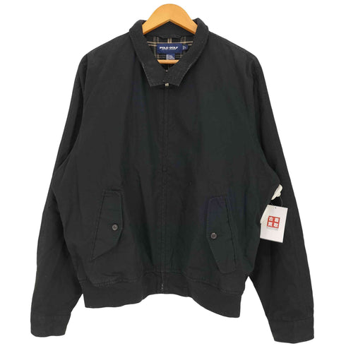 ポロゴルフラルフローレン POLO GOLF RALPH LAUREN 90s 裏地チェック ポニー無 スイングトップ メンズ import:L