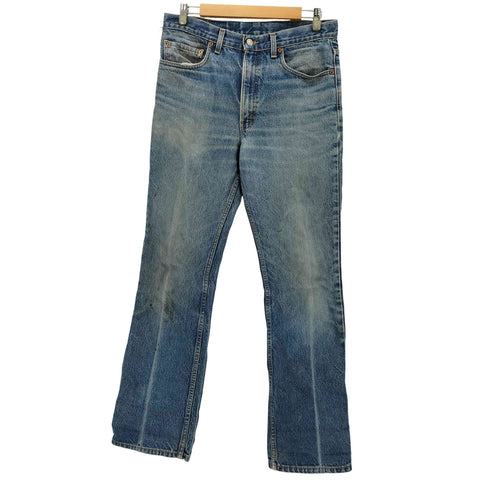 リーバイス Levis 00S USA製 ボタン裏511刻印 517 ブーツカット フレア デニム パンツ 00年製 メンズ W34 L34