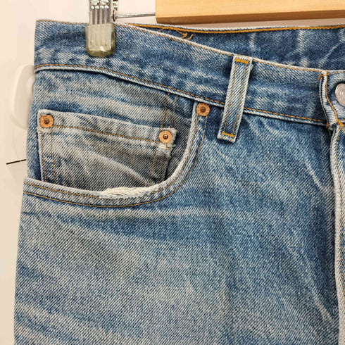 リーバイス Levis 00S USA製 ボタン裏511刻印 517 ブーツカット フレア デニム パンツ 00年製 メンズ W34 L34