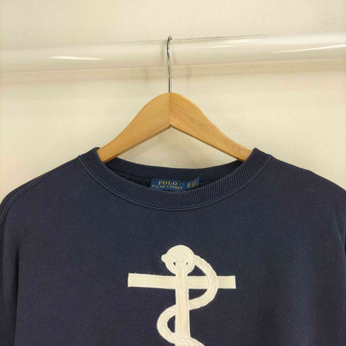 ポロラルフローレン POLO RALPH LAUREN RLYG刺繍 マリンデザインスウェット レディース import:XS