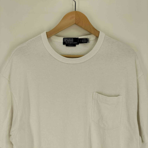 ポロバイラルフローレン Polo by RALPH LAUREN Big Fit Heavyweight Jersey T-Shirt 裾ポニー ビッグ フィット ヘビーウェイト ジャージ Tシャツ メンズ import:M