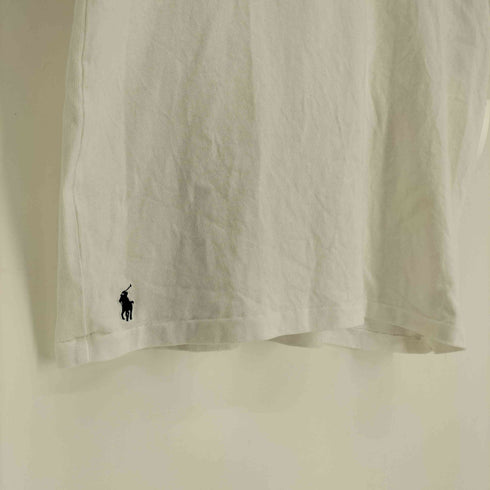 ポロバイラルフローレン Polo by RALPH LAUREN Big Fit Heavyweight Jersey T-Shirt 裾ポニー ビッグ フィット ヘビーウェイト ジャージ Tシャツ メンズ import:M