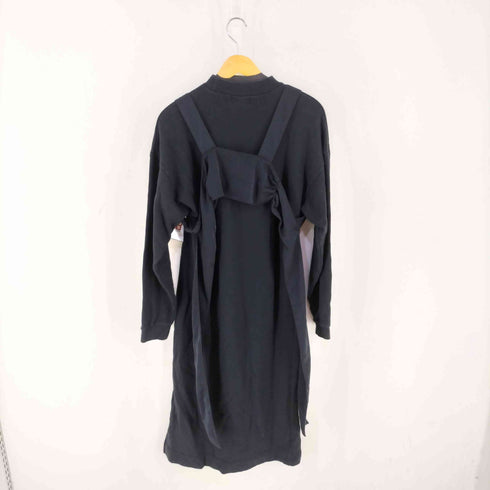 ジーヴィジーヴィ G.V.G.V. SATIN BELTED BIG SWEAT DRESS スウェット ワンピース レディース XS